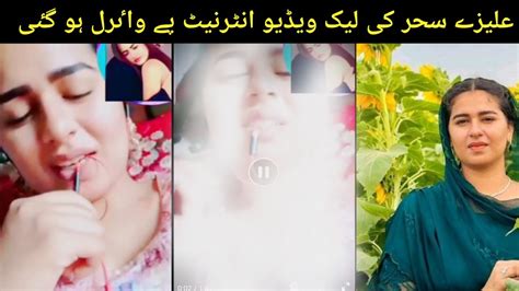 aliza leak video|Aliza Sehar Viral Video: Pakistani TikTok Star Makes Headlines。